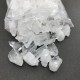 10 Adet Ham Doğal Şeffaf Kristal Kuvars Taşı Küçük Taşlar - KLCKT0032