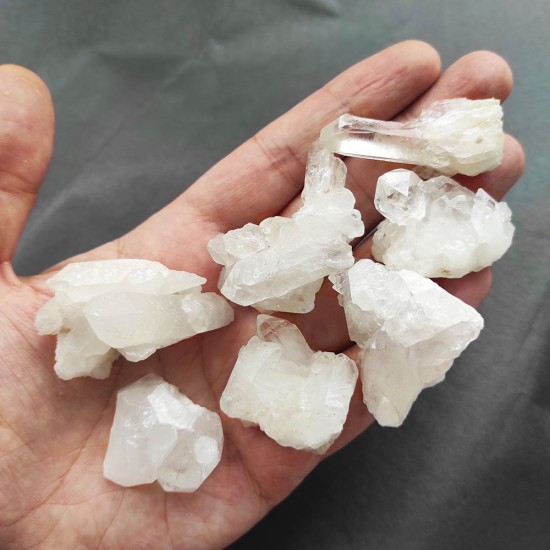 İşlenmemiş Doğal Ham Kristal Kuvars Taşı  - KLCKT0218